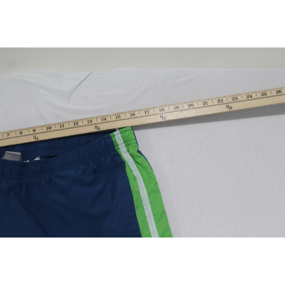 Nike Men Blue Vintage Wind Breaker Pants V Cut Ankle Size Large - Picture 11 of 12